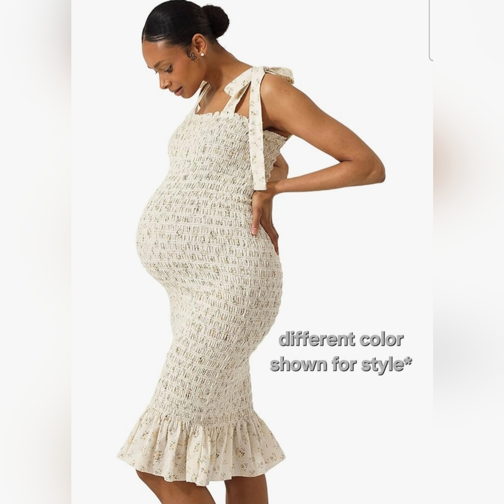 Nothing Fits But Maternity Body Con Dress